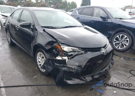 2017 Toyota Corolla Le из США, поврежденный, VIN 2T1BURHE8HC822709